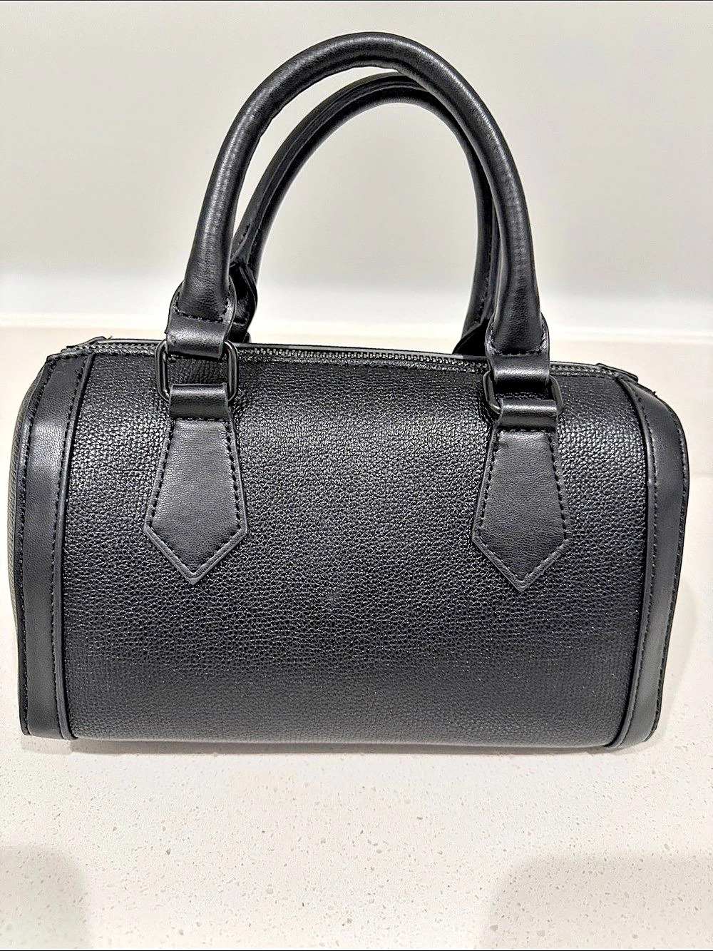 ALDO Black Satchel with Shoulder Strap